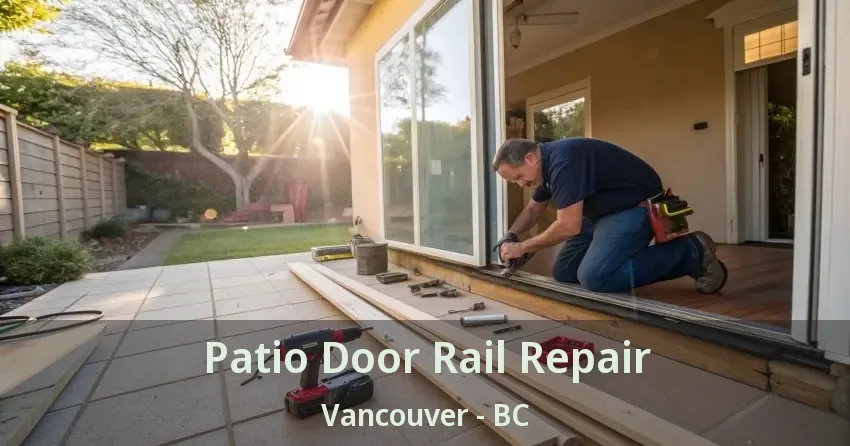 Patio Door Rail Repair Vancouver - BC