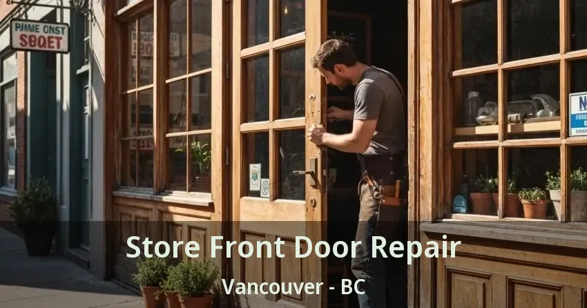 Store Front Door Repair Vancouver - BC
